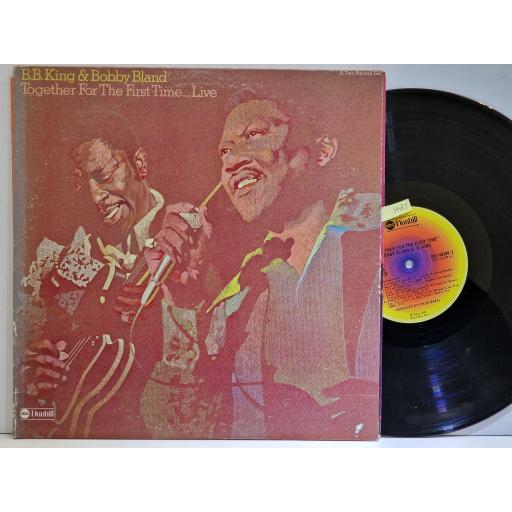 B.B. KING & BOBBY BLAND Together for the first time....Live 2x12" vinyl LP. DSY50190/2