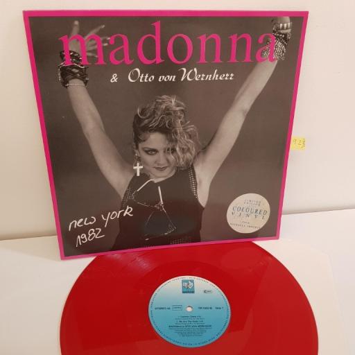 MADONNA, new york, 1982, 12" EP, RR1002-M. RED VINYL