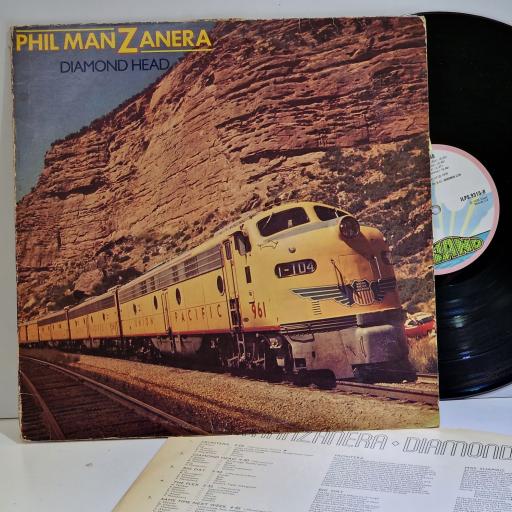 PHIL MANZANERA Diamond head 12" vinyl LP. ILPS9315