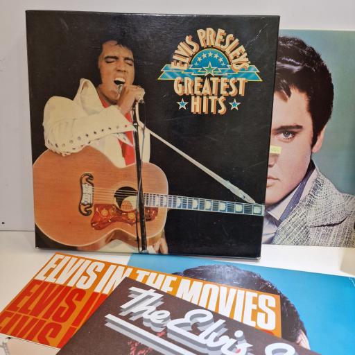 ELVIS PRESLEY Greatest hits 7x12" LP box set. GELV-6A