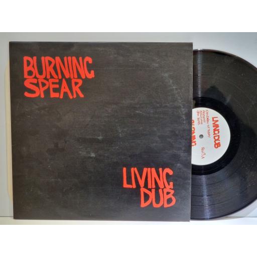 BURNING SPEAR Living Dub 12" vinyl LP. PRELP3