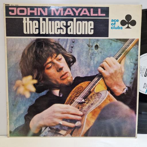 JOHN MAYALL The blues alone 12" vinyl LP. SCL1243