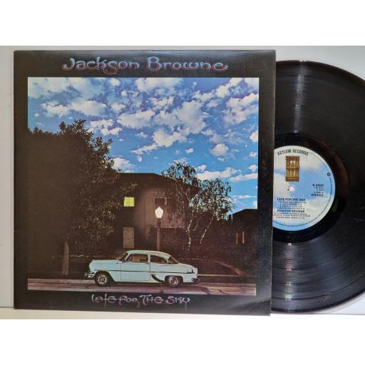 JACKSON BROWNE Late For The Sky 12" vinyl LP. K43007