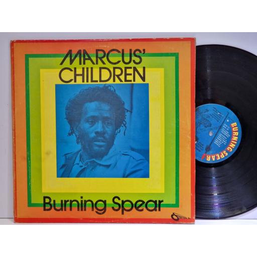 BURNING SPEAR Marcus' Children 12" vinyl LP. WRLP102