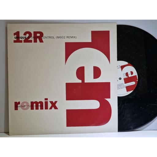 UNIQUE 3 Rhythm Takes Control (M602 Remix) 12" single. TENR327