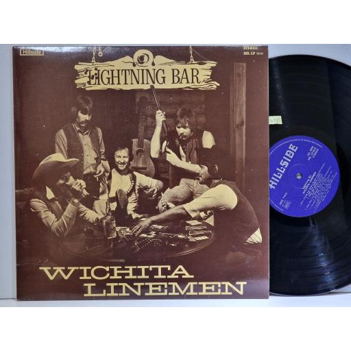 WICHITA LINEMEN Lightning bar 12" vinyl LP. HILLP1010