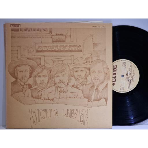 WICHITA LINEMEN Boomtown 12" vinyl LP. HILLP1017