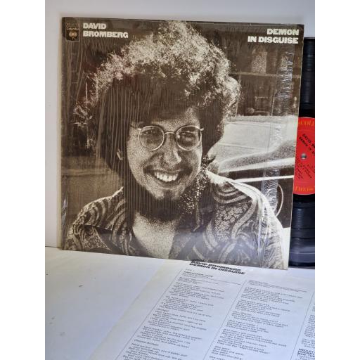 DAVID BROMBERG Demon in disguise 12" vinyl LP. KC31753