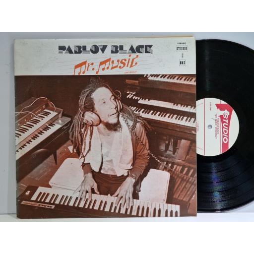PABLO BLACK "Mr. Music" Originally 12" vinyl LP.