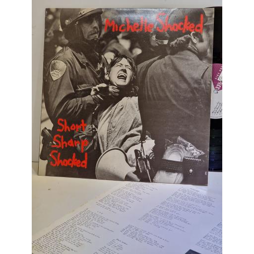 MICHELLE SHOCKED Short sharp shocked 12" vinyl LP. CVLP1