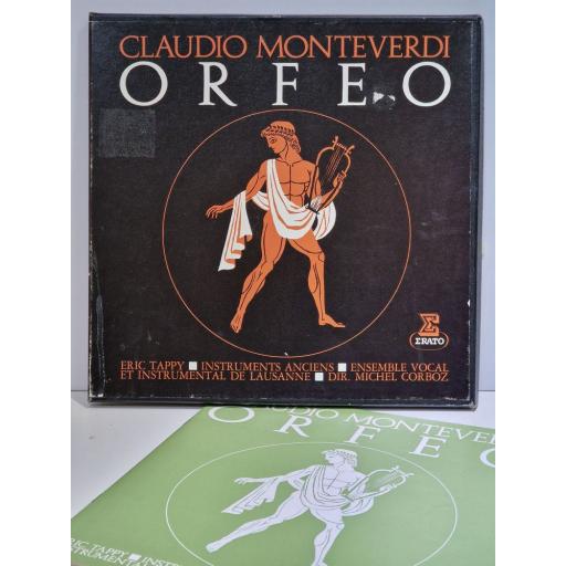 CLAUDIO MONTEVERDI, ERIC TAPPY, ENSEMBLE VOCAL ET INSTRUMENTAL DE LAUSANNE Orfeo 2x12" vinyl LP box set. STU70440/1/2