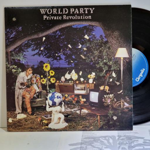 WORLD PARTY Private Revolution 12" vinyl LP. BFV41552