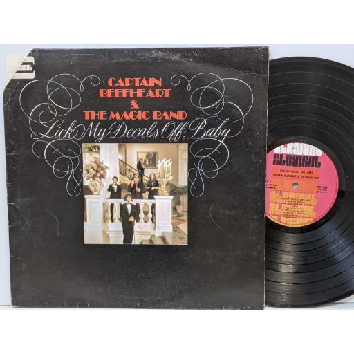 CAPTAIN BEEFHEART & THE MAGIC BAND Lick my decels off baby, 12" vinyl LP. STS1063