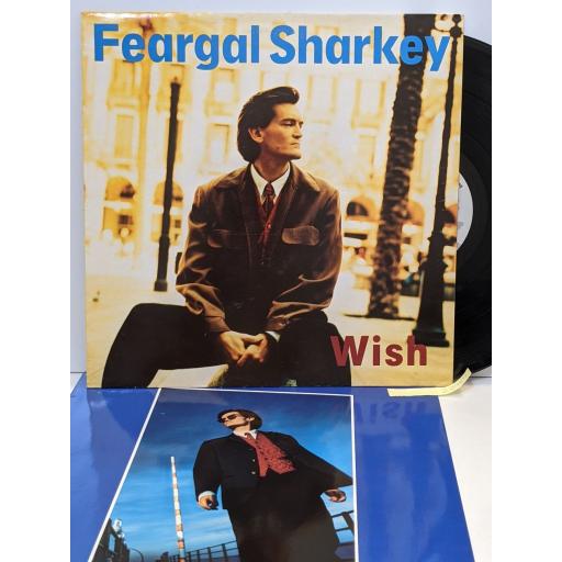 FEARGAL SHARKEY Wish, 12" vinyl LP. V2500