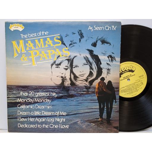 THE MAMAS & PAPAS The best of, 12" vinyl LP. ADEP30