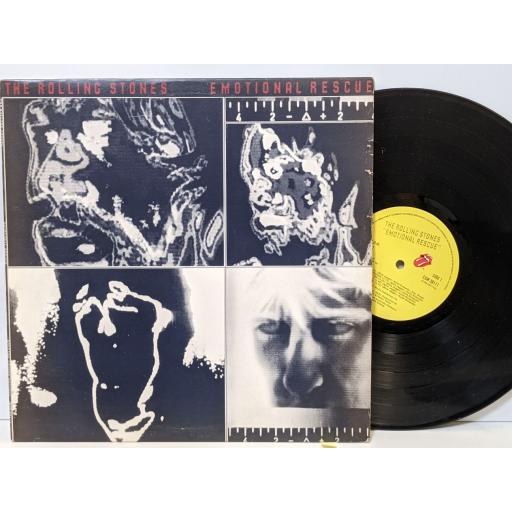 THE ROLLING STONES Emotional rescue, 12" vinyl LP. CUN39111