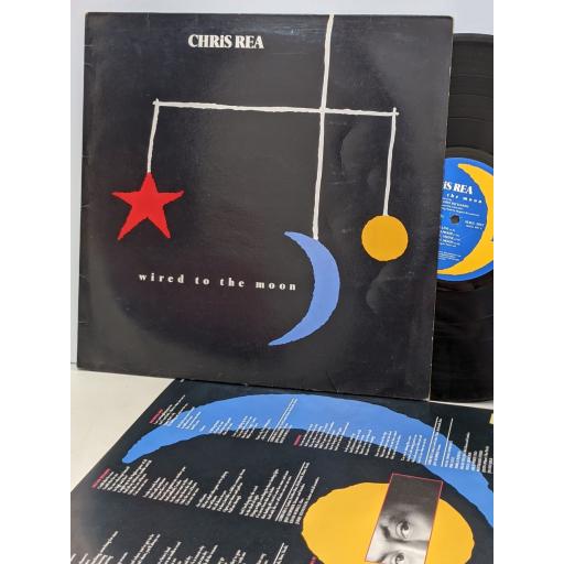 CHRIS REA Wired to the moon, 12" vinyl LP. MAGL5057