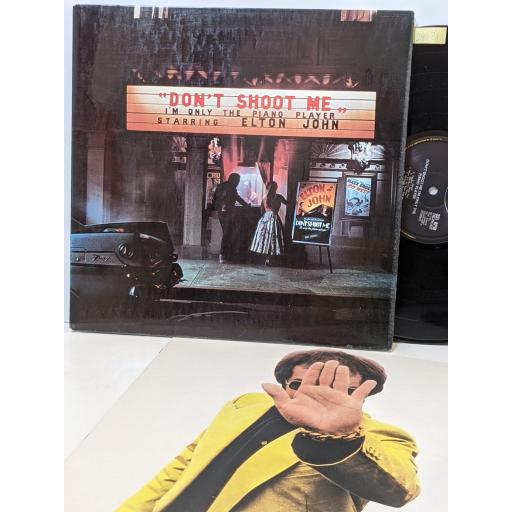 ELTON JOHN Don't shoot me i'm only the piano player, 12" vinyl LP. DJLPH427