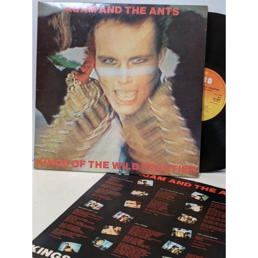 ADAM AND THE ANTS Kings of the wild frontier, 12" vinyl LP. CBS84549