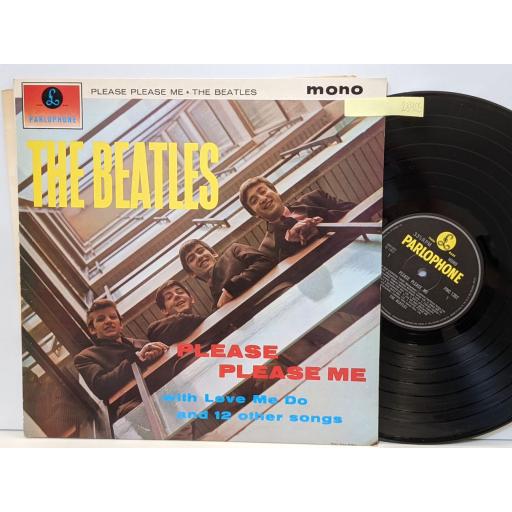 THE BEATLES Please please me, 12" vinyl LP. PMC1202