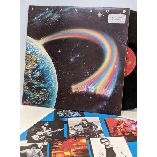 RAINBOW Down to earth, 12" vinyl LP. POLD5023