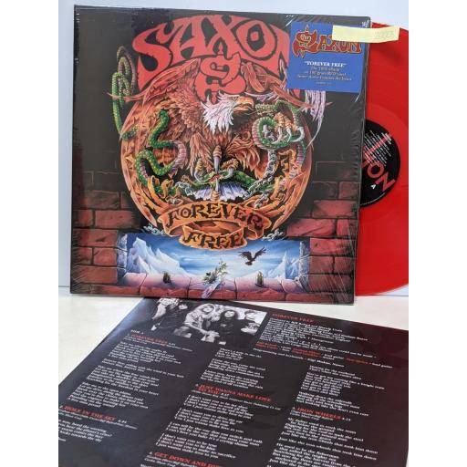 SAXON Forever free, 12" vinyl LP. DEMREC51
