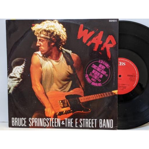 BRUCE SPRINGSTEEN & THE E STREET BAND Wat, Merry christas baby, Incident on 57th street, 12" vinyl LP.N6501936