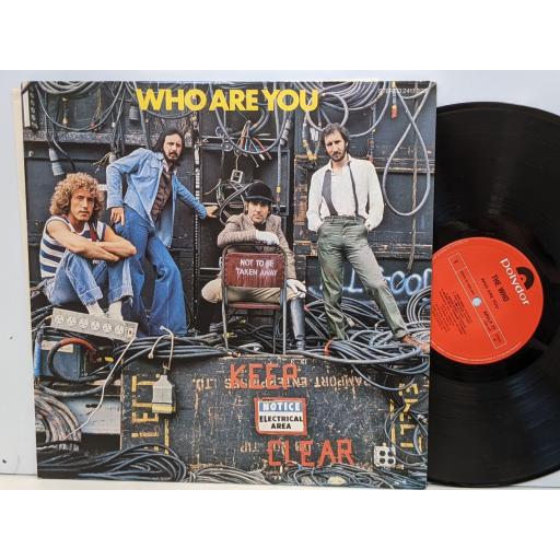 THE WHO Who are you, 12" vinyl LP. SPELP77