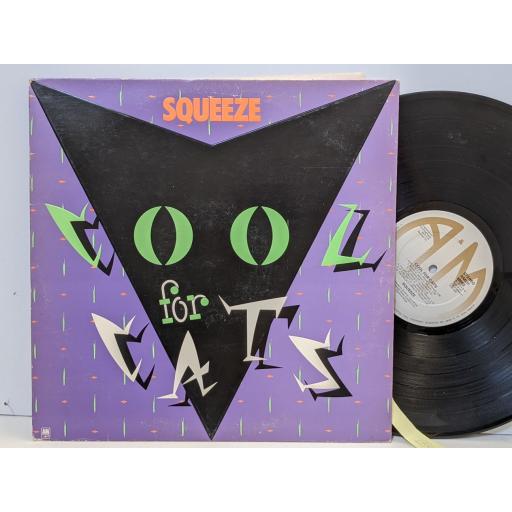 SQUEEZE Cool for cats, 12" vinyl LP. AMLH68503