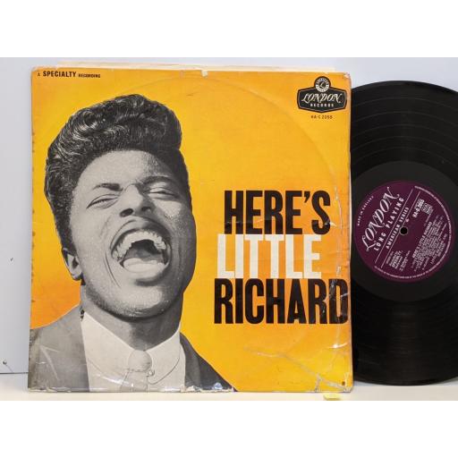 LITTLE RICHARD AND HIS BAND Here's little richard, 12" vinyl LP HA02055