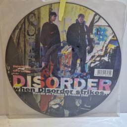 DISORDER / FUTUREBOI When Disorder Strikes.. / Atomizer 12" picture disc. 4014235261699