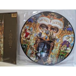 MICHAEL JACKSON Dangerous 2x12" picture disc LP. 907586644-1