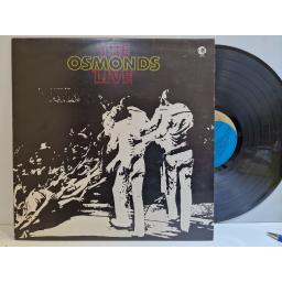 THE OSMONDS The Osmonds "Live" 12" vinyl LP. 2315117