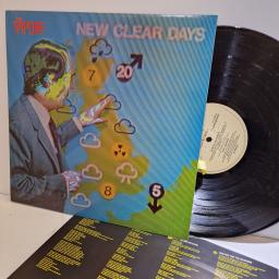 THE VAPORS New clear days 12" vinyl LP. UAG30300