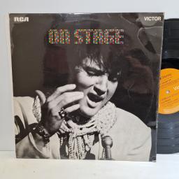 ELVIS PRESLEY On stage 12" vinyl LP. SF8128