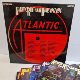 VARIOUS FT. WILLIS JACKSON, JIMMY HUGHES, OTIS REDDING, JOE TEX, THE SPINNERS, BEN E. KING Atlantic rhythm and blues 1947-1974 14x12" vinyl LP box set. 781620-1