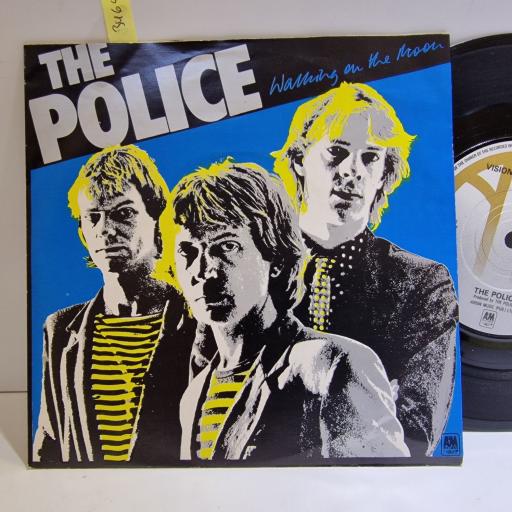THE POLICE Walking on the moon 7" single. AMS7494
