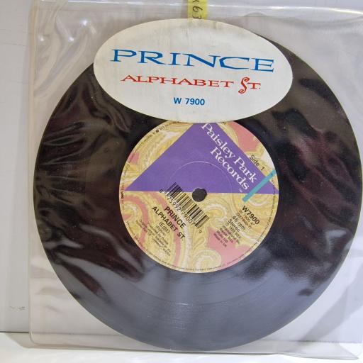 PRINCE Alphabet st. 7" single. W7900