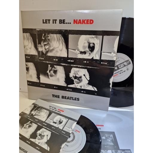 THE BEATLES Let it be....naked 12" vinyl LP + 7" single. 724359543802