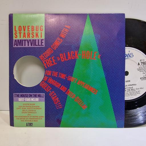 LOVEBUG STARSKI Amityville (The house on the hill) 7" single. A7182