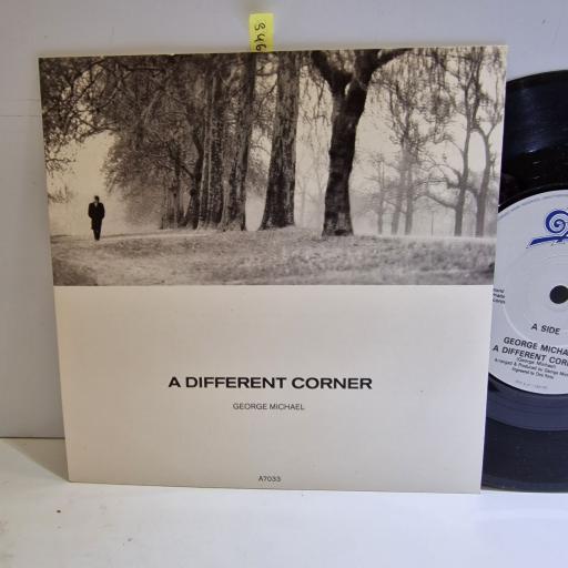 GEORGE MICHAEL A different corner 7" single. A7033