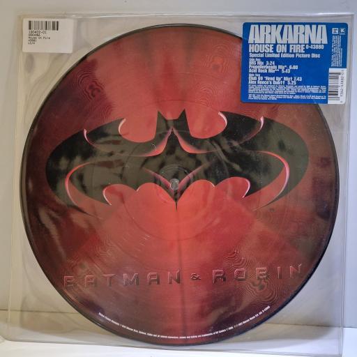 ARKARNA House on fire 12" Limited Edition picture disc. 0-43880