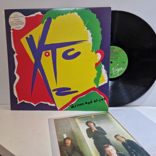 XTC Drums and wires 12" vinyl LP & 7" SINGLE. V2129