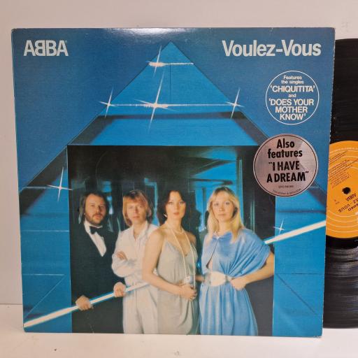 ABBA Voulez-vous 12" vinyl LP. EPC86086