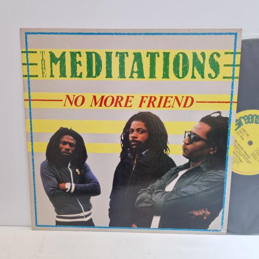 THE MEDITATIONS No more friend 12" vinyl LP. GREL52