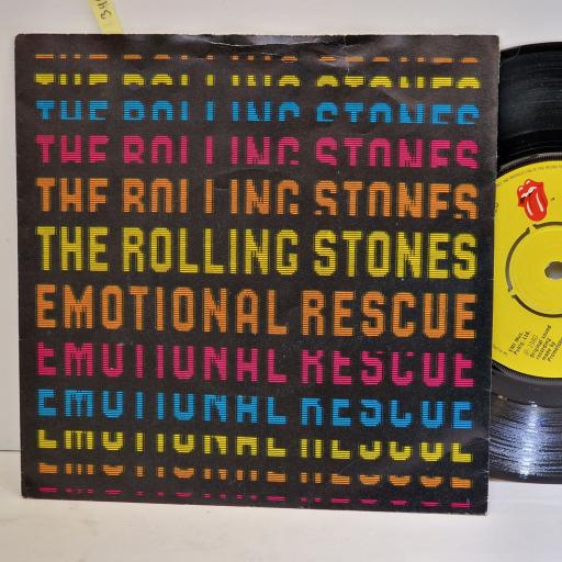 THE ROLLING STONES Emotional rescue 7" single. RSR105