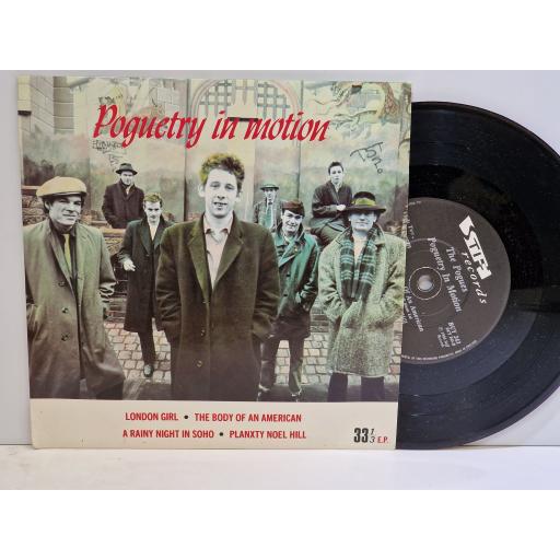 POGUETRY IN MOTION Poguetry in motion 7" vinyl EP. BUY243