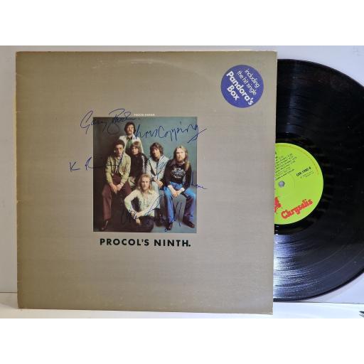 PROCOL HARUM Procol's Ninth 12" vinyl LP. CHR1080