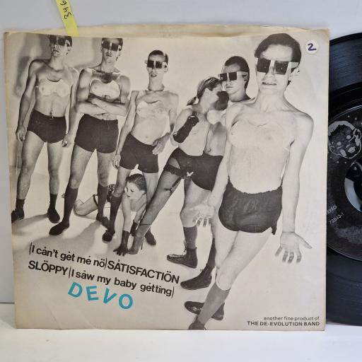 DEVO I can't get me no satisfaction 7" single. 72843