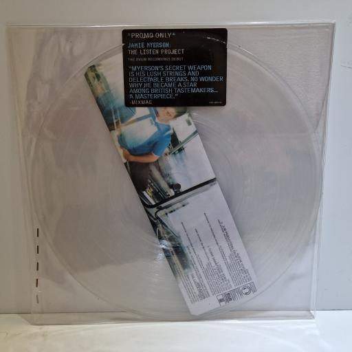 JAMIE MYERSON The listen project (Remixes) 12" clear picture disc. CAS0875-S1